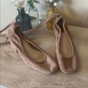 Ballet slip in heels